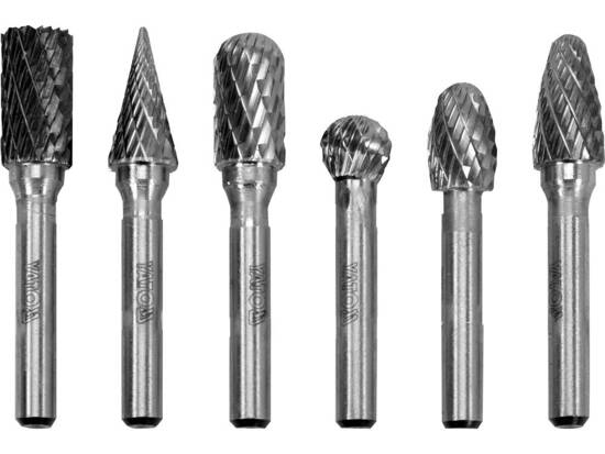 6PCS ROTARY FILE SET FOR METAL PREMIUM