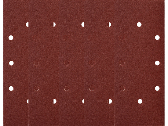 ABRASIVE SHEETS WITH HOLES
