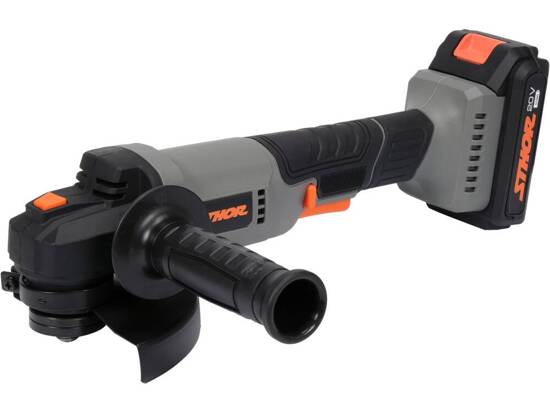 ANGLE GRINDER 20V, 125 MM, 8000 MIN⁻¹ - BATTERY 2 AH