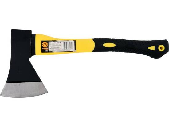 AXE WITH FIBREGLASS+PVC HANDLE