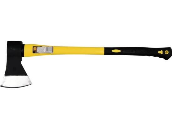 AXE WITH FIBREGLASS+PVC HANDLE