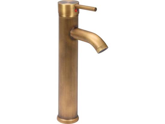 BASIN MIXER 'RETRO BRONZE 2' HIGH