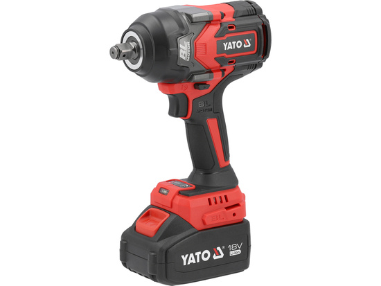 BRUSHLESS IMPACT WRENCH 18V, 1/2'', 1200NM - BATTERY 4 AH