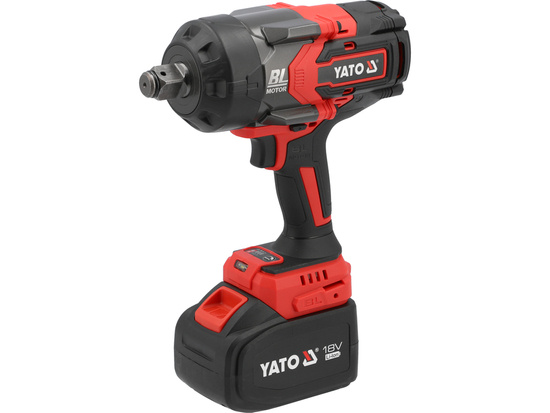 BRUSHLESS IMPACT WRENCH 18V, 3/4'', 2400NM - BATTERY 6 AH