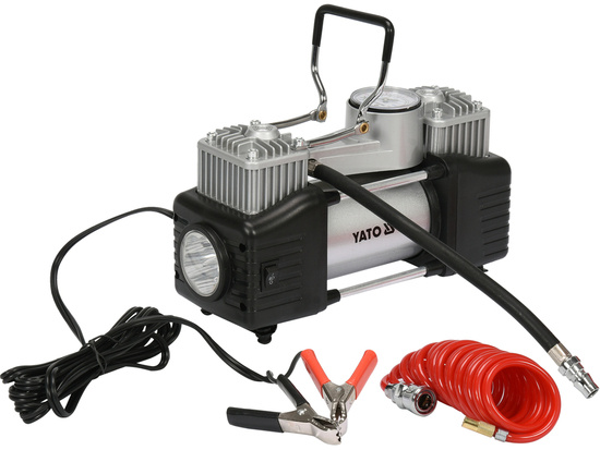 CAR AIR COMPRESSOR WITH LED LIGHT 250W