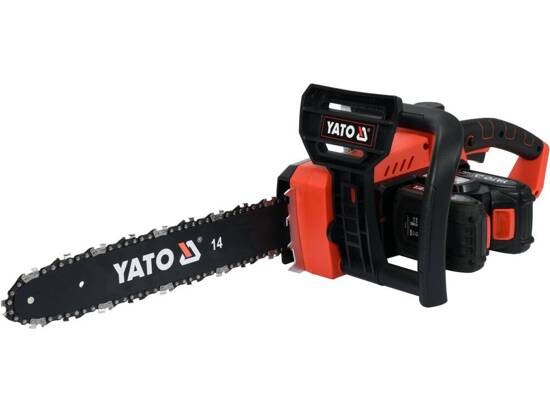 CHAINSAW 36V, GUIDE BAR 14'', 8.5 M/S - 2X BATTERY 2 AH