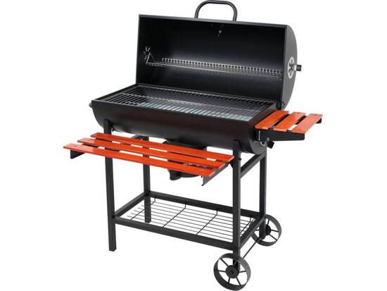 CHARCOAL GRILL WITH LID GRATE 71*34,5CM
