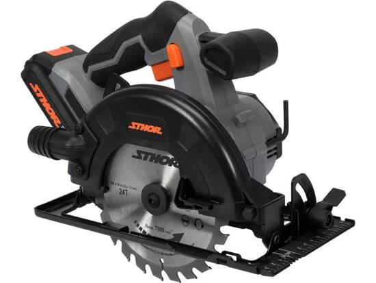 CIRCULAR SAW 20V 165 MM, 4000 MIN⁻¹ - BATTERY 2 AH