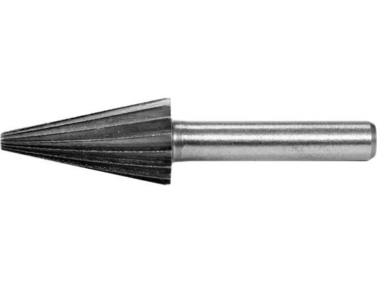 CONE WITH POINTED HEAD ROTARY FILE HSS