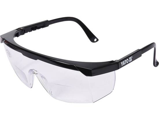 CORRECTIVE PROTECTION GLASSES WITH POLYCARBONATE LENSES +1,0