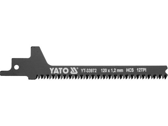 CURVE AND PLUNGE CUT BLADE FOR SABRE SAW 120MM 12T