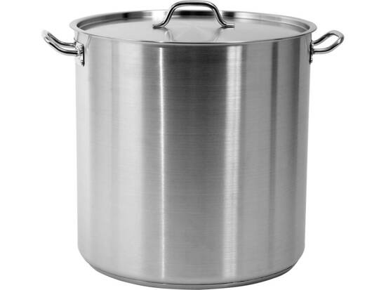 DEEP STOCKPOT WITH LID SS 45X45 71,6L