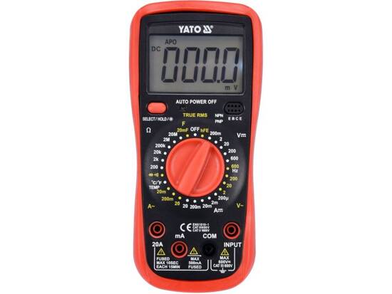 DIGITAL MULTIMETER WITH TRUE RMS