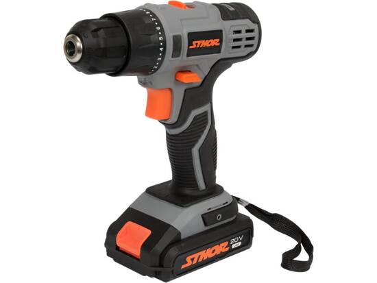 DRILL DRIVER 20V, 26 NM - 2X BATTERY 2 AH