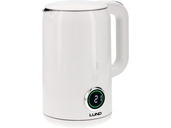 ELECTRIC KETTLE 1,7L, TEMPERATURE CONTROL, WHITE