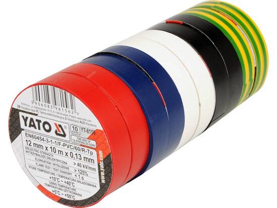 ELECTRICAL INSULATION TAPE MIX 10 PCS