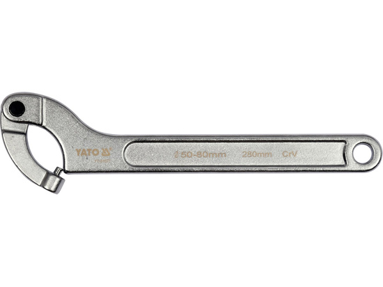 FLEXIBLE HOOK PIN WRENCH 50-80 MM