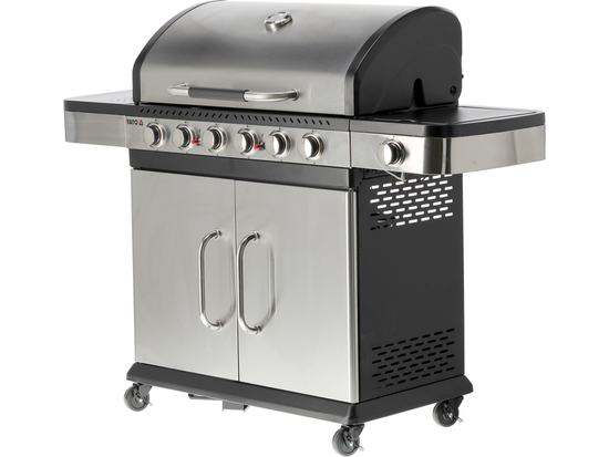 GAS GRILL ZUSHI 6+1 STAINLESS STEEL 20,2KW