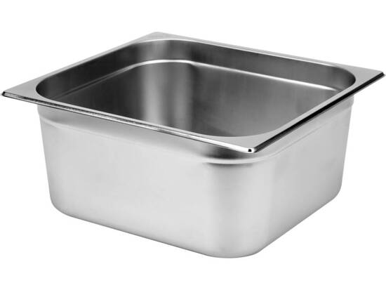 GASTRONORM CONTAINER GN STAINLESS STEEL 2/3 150MM