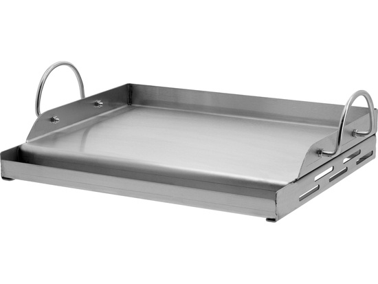 GRILL PLATE STAINLESS STEEL 32X40CM