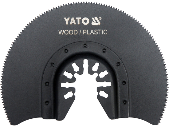 HALF-MOON SAW BLADE FOR OSCILLATING MULTITOOL HCS