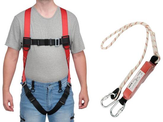 HARNESS AND LANYARD