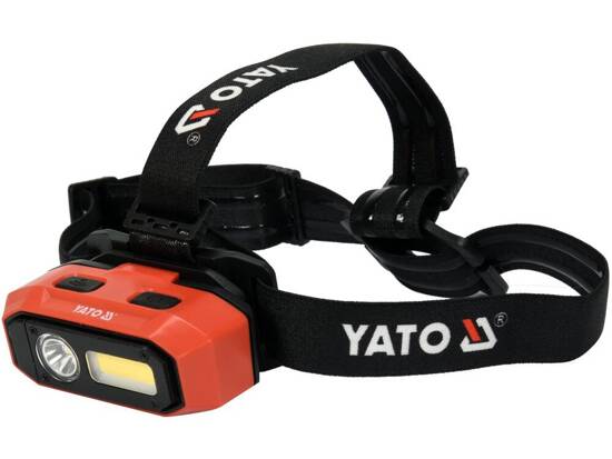 HEADLAMP 800LM RECHARGEABLE WITH MOTION DETECTOR