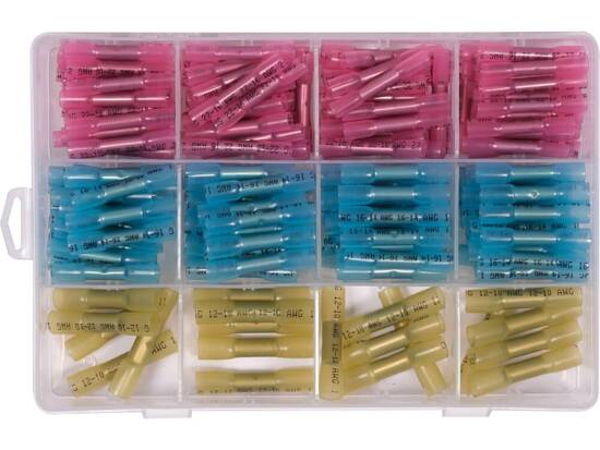 HEAT SHRINK BUTT CONNECTORS SET 200PCS