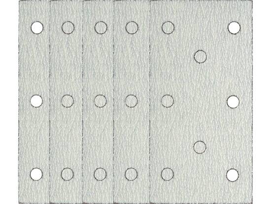 HOOK FASTENER ABRASIVE SHEETS WITH HOLES