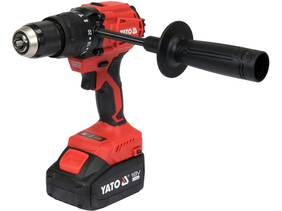 IMPACT DRILL DRIVER 18V, 120 NM - 2X BATTERY 4 AH