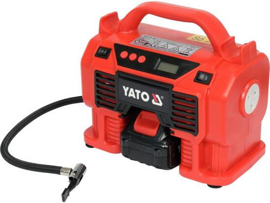 INFLATOR 18V 11 BAR 21 L/MIN WITH BATTERY AND CHARGER