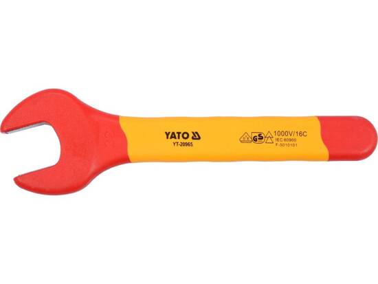 INSULATED OPEN END WRENCH SIZE: 22MM VDE