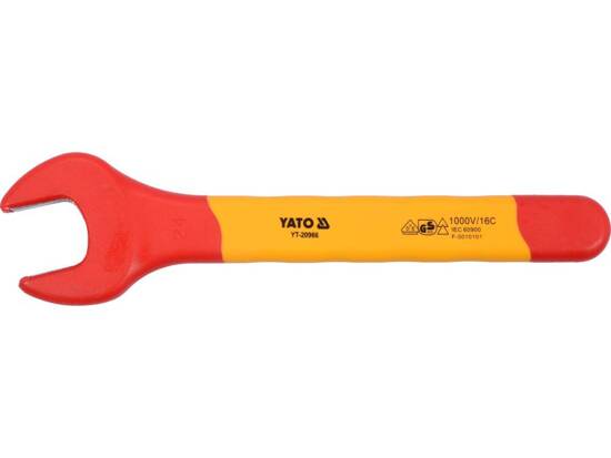 INSULATED OPEN END WRENCH SIZE: 24MM VDE