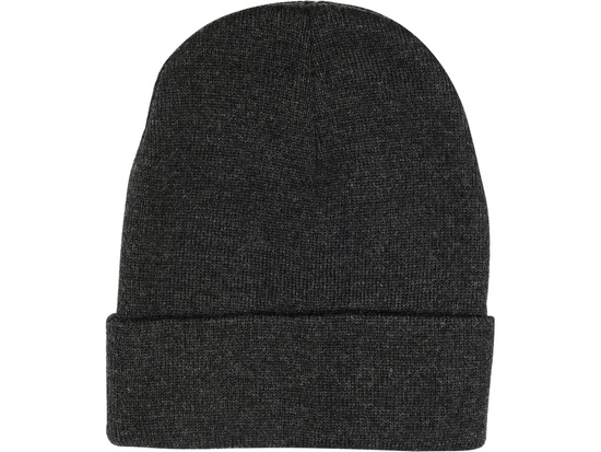 KNITTED WINTER HAT DARK GREY