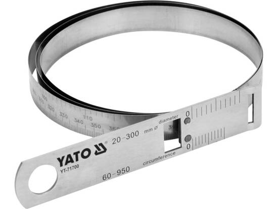 MEASURING TAPE FOR OUTER DIAMETER AND CIRCUMFERENCE D 20-300MM