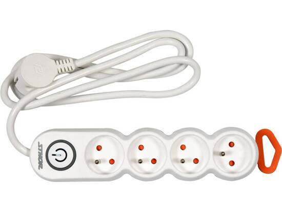 POWER STRIP WITH GROUND 4S 1,5M