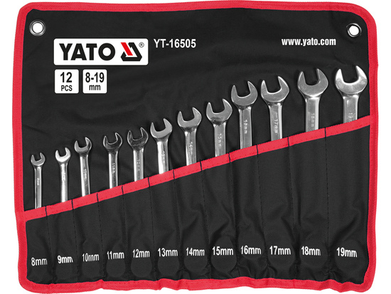 RATCHET COMBINATION WRENCH SET 12PCS