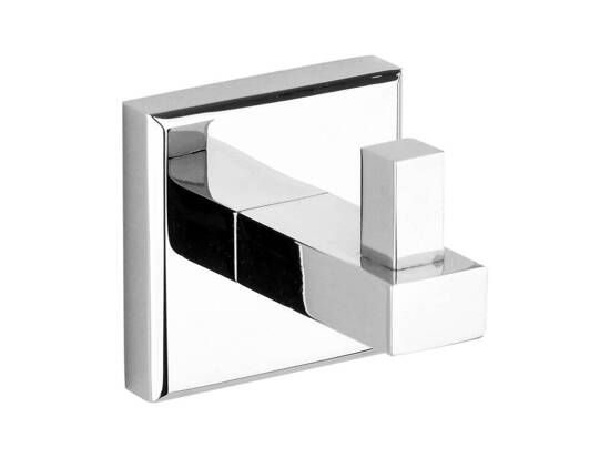 ROBE HOOK QUAD CHROME