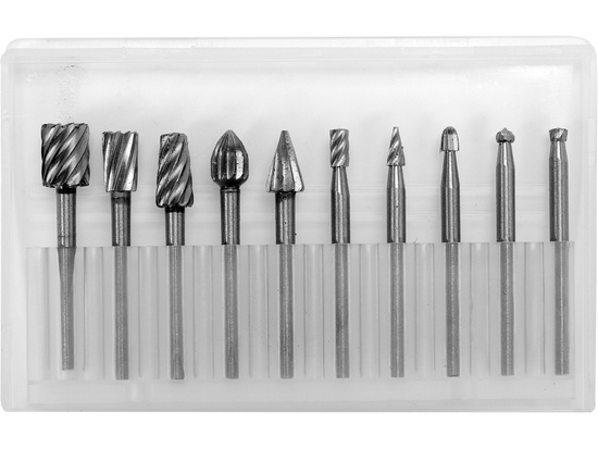 ROTARY FILES FOR MINI GRINDER SET 10PCS