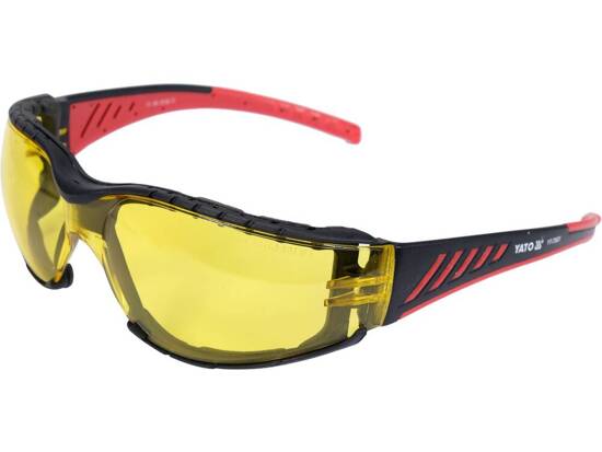 SAFETY GLASSES COMFORT+ YELLOW