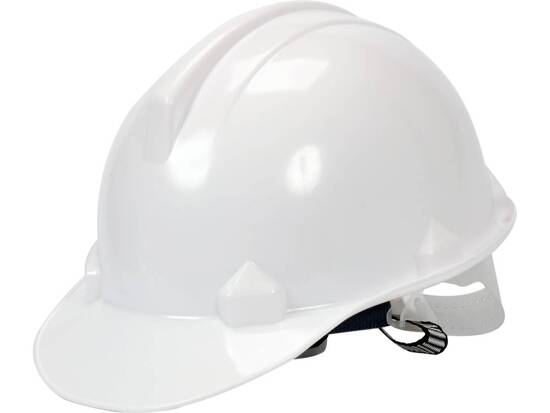 SAFETY HELMET WHITE HDPE