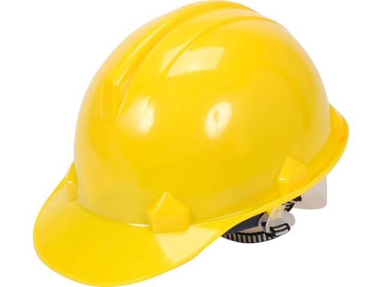 SAFETY HELMET YELLOW HDPE