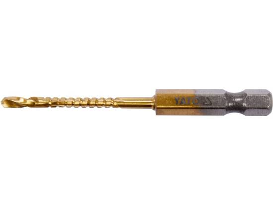 SAW DRILL 3,0MM HSS-TIN HEX