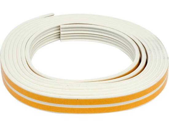 SEAL FOR WINDOWS AND DOORS EPDM TYPE E WHITE 6M