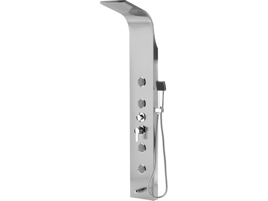 SHOWER PANEL 'STEELY 2' INOX