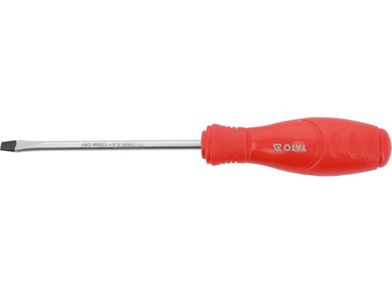 SLOTTED SCREWDRIVER 6X125MM