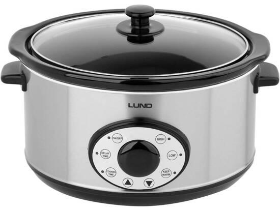 SLOW COOKER 280W 4,5L WITH TIMER