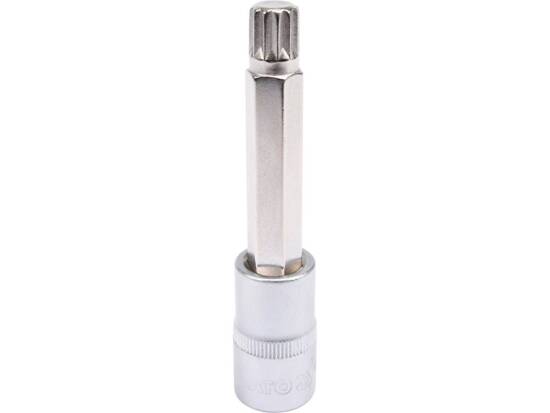 SOCKET BIT SPLINE 1/2" M12 L100MM