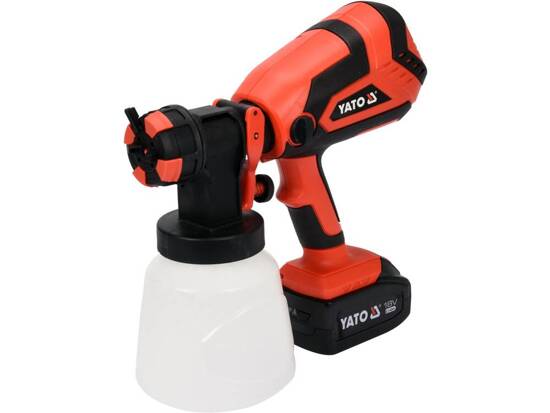 SPRAY GUN 18V, EFFICIENCY 1L/MIN - BATTER 4 AH