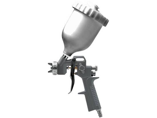 SPRAY GUN WITH GRAVITY FLOW CUP 0,68L